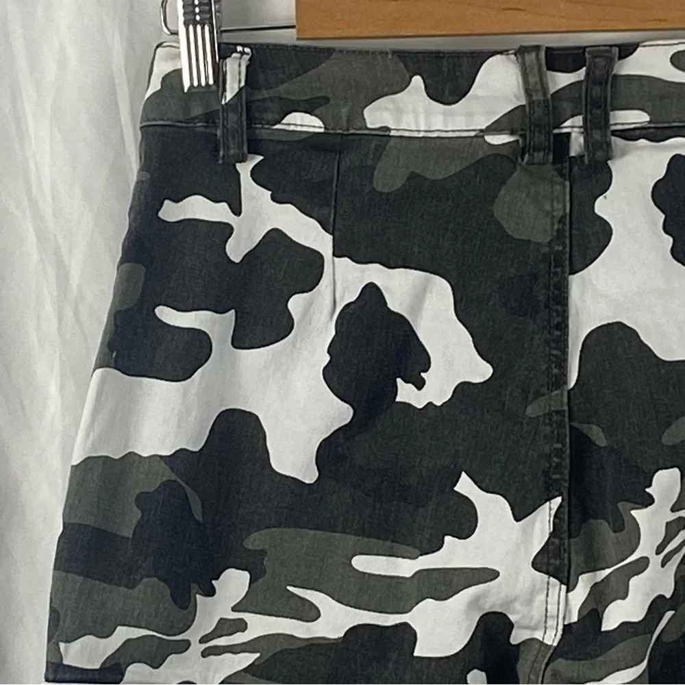 American Bazi Women’s Camouflage Cargo Joggers Pants Size Large - Picture 12 of 16